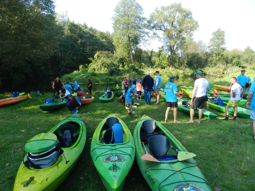 Przystań nad Wkrą KAJA-SOBIESKI, wypożyczalnia kajaków - zdjęcie galerii