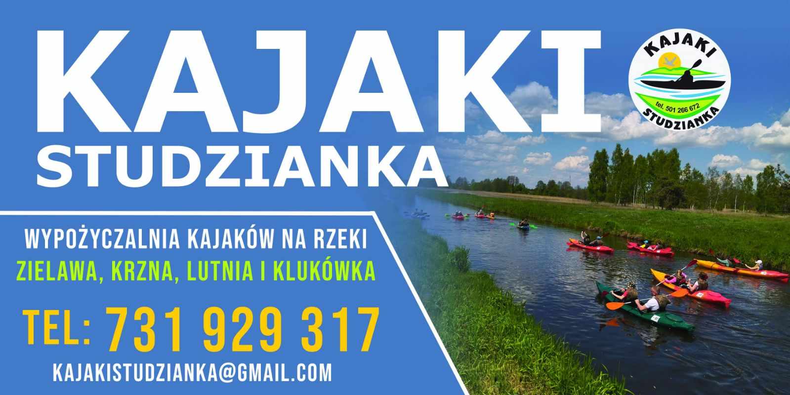 Logo Kajaki Studzianka
