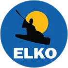 Logo ELKO Spływy kajakiem po Pilicy.