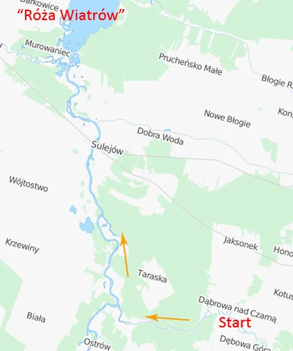 Zdjęcie trasy Trasa D – rzeka Czarna 1
