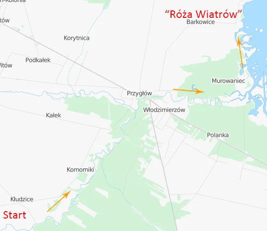 Zdjęcie trasy Trasa K – rzeka Luciąża 1