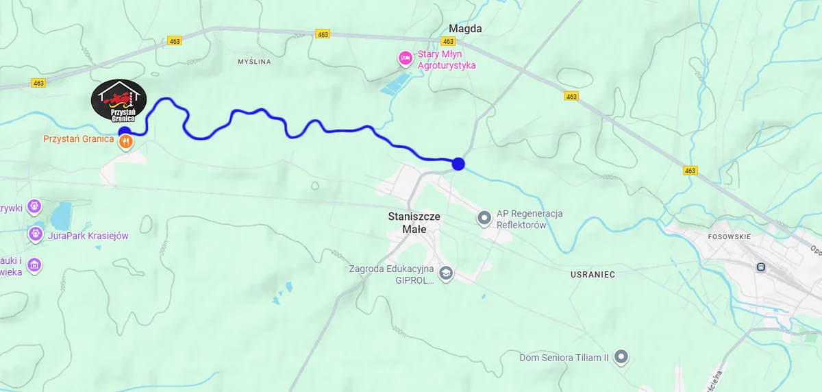 Zdjęcie trasy Trasa 1 - Krótsza: Staniszcze Małe → Krasiejów 1