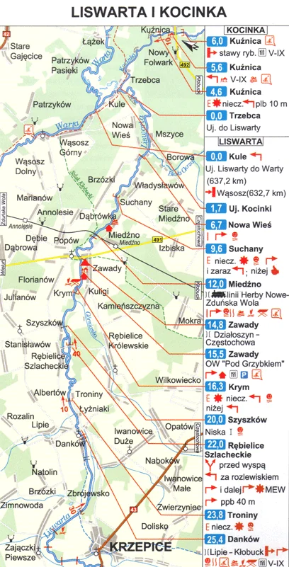 Zdjęcie trasy Danków – Kule 1