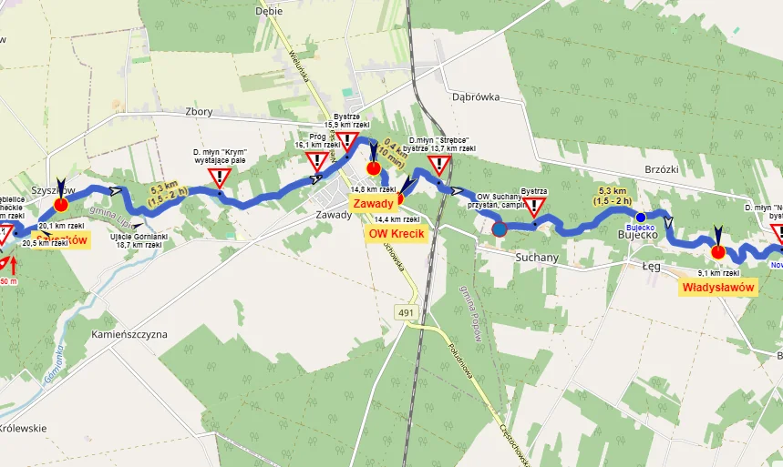 Szyszków → Władysławów